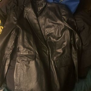 Leather jacket
